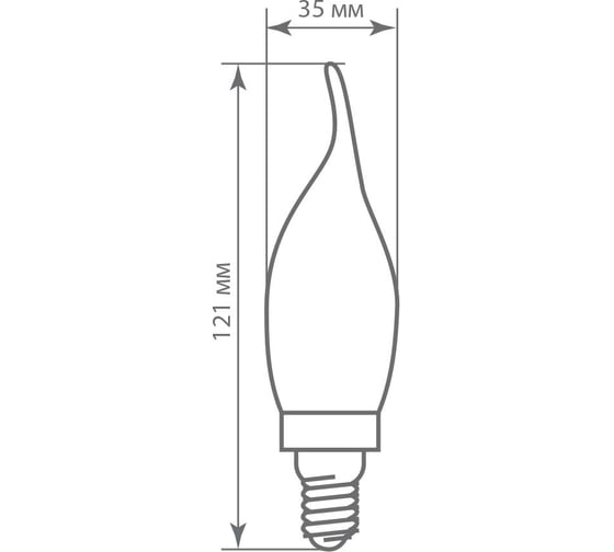 Светодиодная диммируемая лампа FERON LB-69 5W 230V E14 2700K 25653