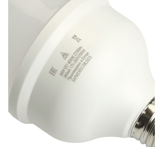 Светодиодная лампа SAFFIT SBHP1030 30W 230V E27 4000K 55090