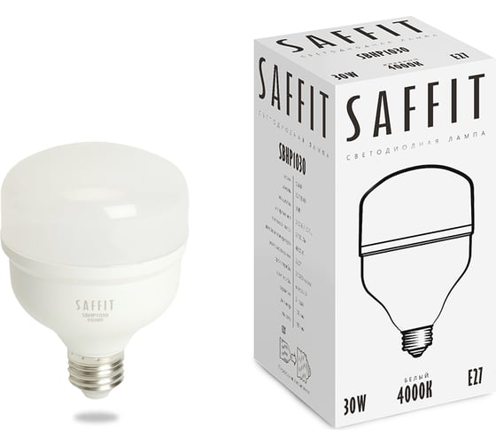 Светодиодная лампа SAFFIT SBHP1030 30W 230V E27 4000K 55090