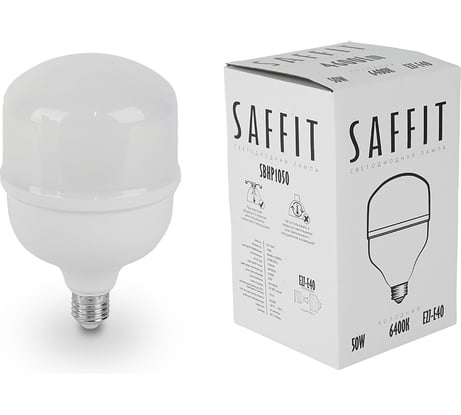 Лампа светодиодная SAFFIT 50W 230V E27-E40 6400K, SBHP1050 55095