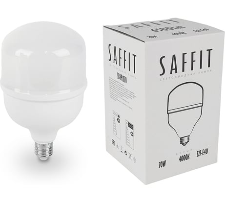 Лампа светодиодная SAFFIT 70W 230V E27-E40 4000K, SBHP1070 55098
