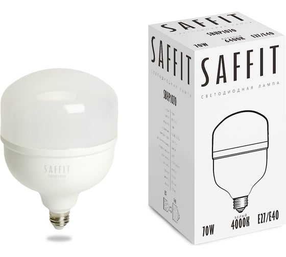 Светодиодная лампа SAFFIT SBHP1070 70W 230V E27-E40 4000K 55098