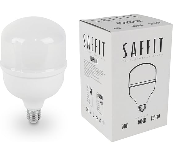 Лампа светодиодная SAFFIT 70W 230V E27-E40 4000K, SBHP1070 55098