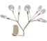Бра Crystal lux Evita AP9 Gold/Transparent 1
