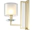 Бра Crystal lux Nicolas AP1 Gold/White 1
