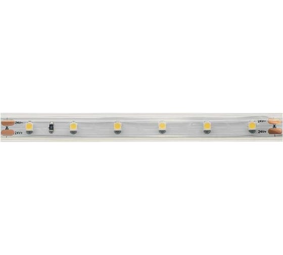 Светодиодная лента DesignLed LUX 4,8 Вт/м, SMD3528, Закрытая, (IP65) Цвет Холодный 24 В DSG360-24-W-65