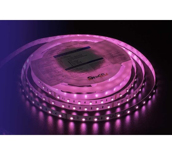 Светодиодная лента DesignLed SMD3535, Non-WP IP33, 60LED/m, 14.4W/m, 24V, RGB DSG3A60-24-RGB-33