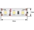 Светодиодная лента DesignLed DSG 3528 120L-V12-IP65, 2700K, 120 LED, 9.6 W/m, LUХ DSG3120-12-WW-65 2