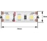 Светодиодная лента DesignLed DSG 3528 120L-V12-IP65, 4000K, 120 LED, 9.6 W/m, LUX DSG3120-12-NW-65 2