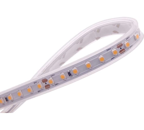 Светодиодная лента DesignLed DSG 3528 120L-V24-IP65, 2700K, 120 LED, 9.6 W/m, LUX DSG3120-24-WW-65