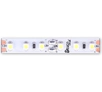 Светодиодная лента DesignLed DSG 3528 W 120L-V12-IP33, 6000 K, 120 LED, 9,6 W/m, LUX DSG3120-12-W-33