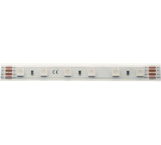 Светодиодная лента DesignLed DSG 5050 RGB 60L-V24-IP65, RGB, 300 LED, 14.4W/m, LUX DSG560-24-RGB-65