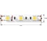 Светодиодная лента DesignLed DSG 5050 DW 60L-V12-IP33, 4000 K, 300 LED, 14.4W/m, LUX DSG560-12-NW-33 2
