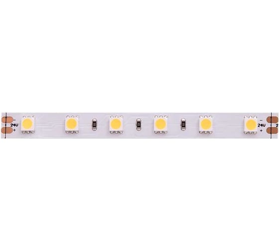 Светодиодная лента DesignLed DSG 5050 DW 60L-V24-IP33, 4000 K, 300 LED, 14.4W/m, LUX DSG560-24-NW-33