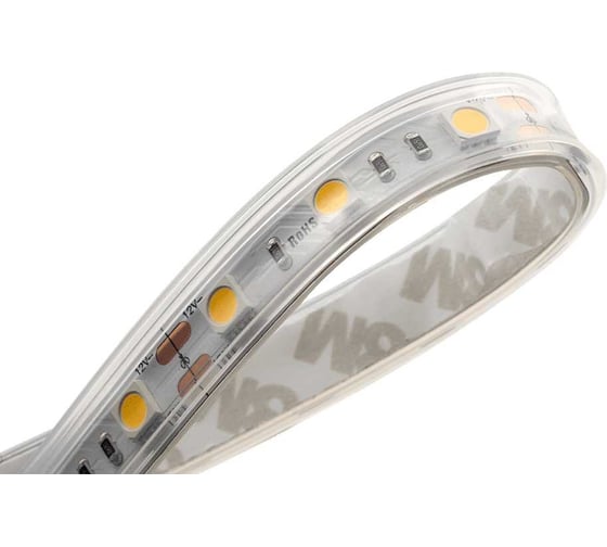 Светодиодная лента DesignLed DSG 5050 NW 60L-V12-IP65, 4000 K, 300 LED, 14.4W/m, LUX DSG560-12-NW-65