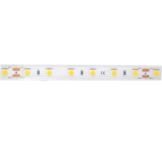 Светодиодная лента DesignLed DSG 5050 NW 60L-V24-IP65, 4000 K, 300 LED, 14.4W/m, LUX DSG560-24-NW-65