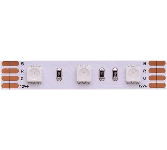 Светодиодная лента DesignLed DSG 5050 RGB 60L-V12-IP33, RGB, 300 LED, 14.4W/m, LUX DSG560-12-RGB-33