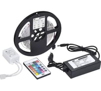 Комплект светодиодной подсветки "сделай сам" IEK (лента led 5м lsr-5050rgb60-14,4-ip20-12в + драйвер + контроллер) LSR2-3-060-20-1-05-S2