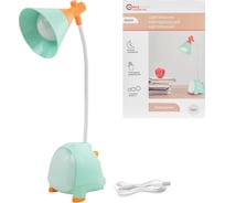 Светодиодный настольный светильник Forcekraft 1200mah (зеленый) FK-DEA6123(54590)