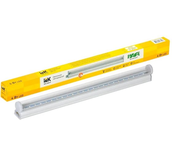 Светодиодный светильник IEK Lighting для растений дбл 01 4вт 313мм LT-DBG0-01-04-K01