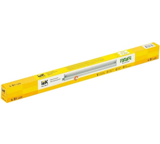 Светодиодный светильник IEK Lighting для растений дбл 01 4вт 313мм LT-DBG0-01-04-K01