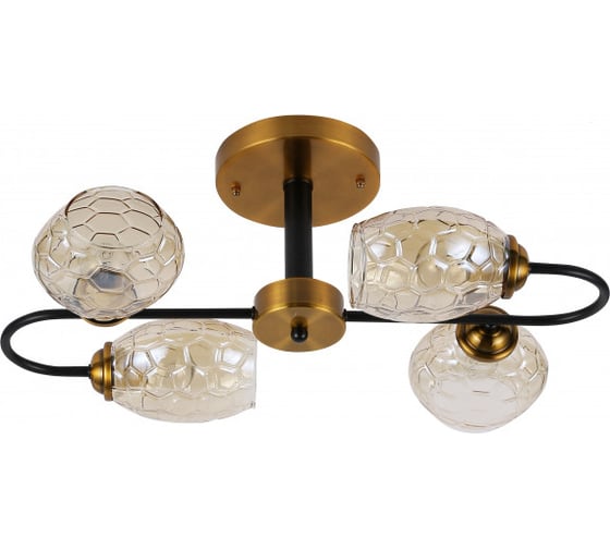 Люстра Rivoli Moonless 3126304 4хЕ14, 40 Вт, модерн Б0054855
