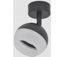 Настено-потолочный накладной светильник IEK Lighting 4011 под лампу gx53 черный LT-USB0-4011-GX53-1-K02