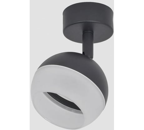 Настено-потолочный накладной светильник IEK Lighting 4011 под лампу gx53 черный LT-USB0-4011-GX53-1-K02