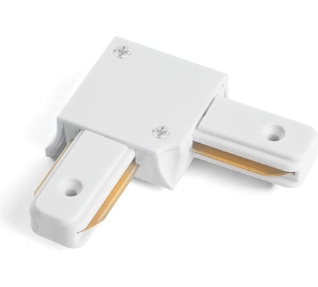 Угловой коннектор для шинопровода, белый Feron LD1001 10315