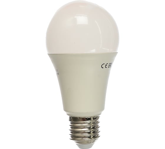 Светодиодная лампа ECOWATT A60 230В 11W 2700K E27 теплый белый свет груша 4606400615088