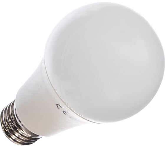 Светодиодная лампа ECOWATT A60 230В 13W 4000K E27 холодный белый свет груша 4606400616368