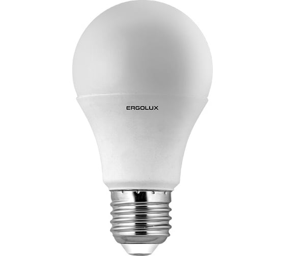 Светодиодная лампа ЛОН Ergolux LED-A60-7W-E27-4K 7Вт E27 4500K 172-265В 12147