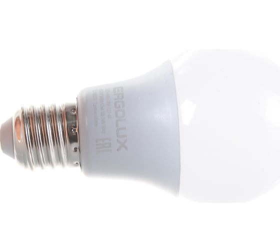 Светодиодная лампа ЛОН Ergolux LED-A60-10W-E27-4K 10Вт E27 4500K 172-265В 12149