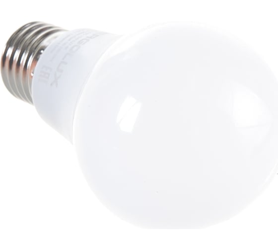 Светодиодная лампа ЛОН Ergolux LED-A60-10W-E27-4K 10Вт E27 4500K 172-265В 12149