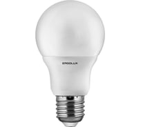 Светодиодная лампа ЛОН Ergolux LED-A60-9W-E27-3K ПРОМО 9Вт E27 3000K 172-265В 12411