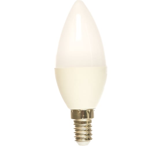 Светодиодная лампа Свеча Ergolux LED-C35-7W-E14-4K 7Вт E14 4500K 172-265В 12135