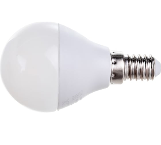 Светодиодная лампа Шар Ergolux LED-G45-7W-E14-3K 7Вт E14 3000K 172-265В 12142