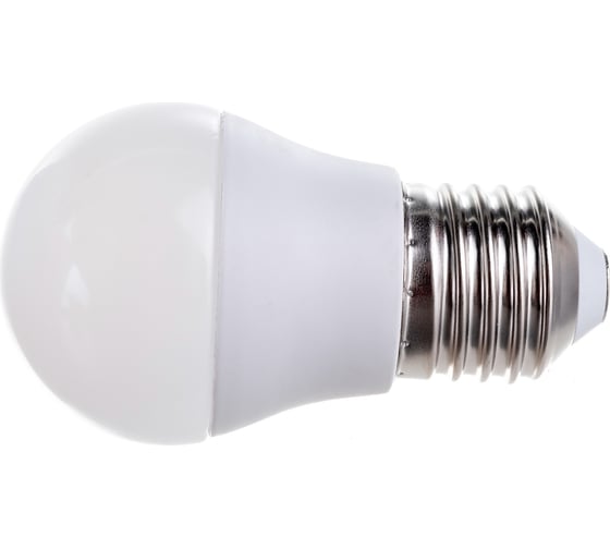 Светодиодная лампа Шар Ergolux LED-G45-7W-E27-3K 7Вт E27 3000K 172-265В 12143