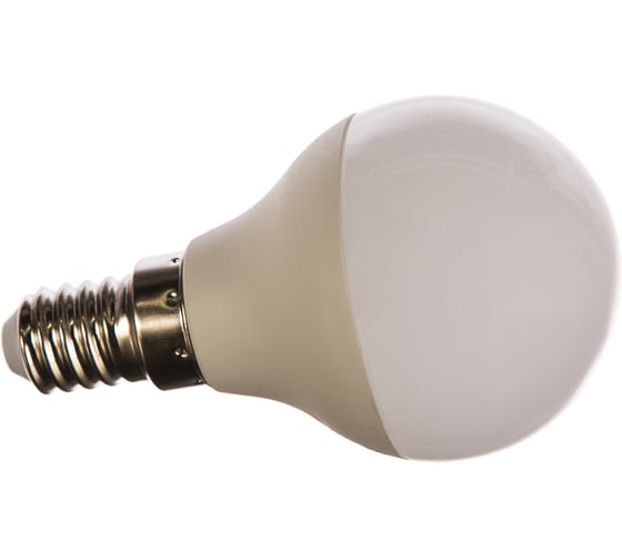 Светодиодная лампа Шар Ergolux LED-G45-7W-E14-4K 7Вт E14 4500K 172-265В 12144