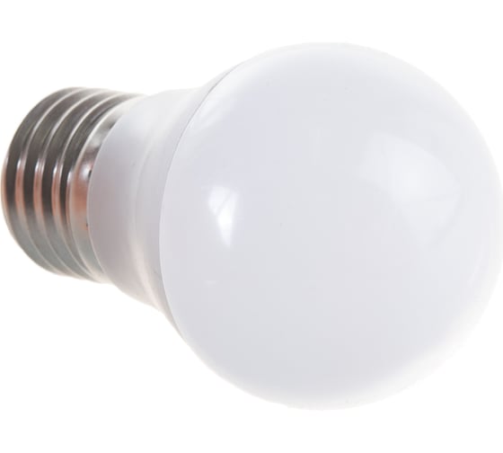 Светодиодная лампа Шар Ergolux LED-G45-7W-E27-4K 7Вт E27 4500K 172-265В 12145