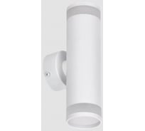 Настенный накладной светильник IEK Lighting 4009 под лампу 2хgu10 белый LT-UBB0-4009-GU10-2-K01