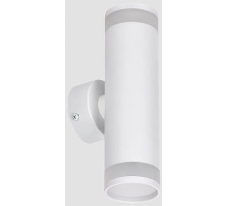 Настенный накладной светильник IEK Lighting 4009 под лампу 2хgu10 белый LT-UBB0-4009-GU10-2-K01