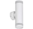 Настенный накладной светильник IEK Lighting 4009 под лампу 2хgu10 белый LT-UBB0-4009-GU10-2-K01 1