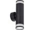 Настенный накладной светильник IEK Lighting 4009 под лампу 2хgu10 черный LT-UBB0-4009-GU10-2-K02 1