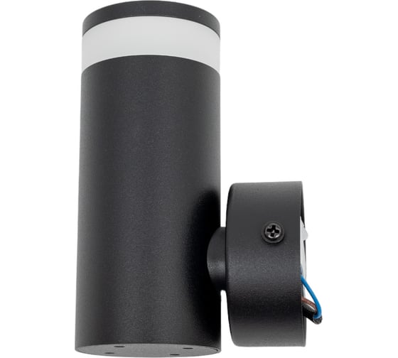 Настенный накладной светильник IEK Lighting 4008 под лампу gu10 черный LT-UBB0-4008-GU10-1-K02