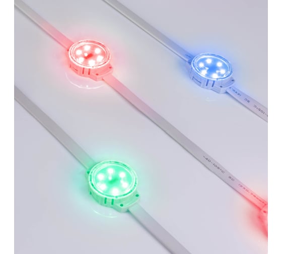 Управляемый модуль Arlight SOLEX-DMX-3535-6-24V RGB 120deg 40 шт 028882