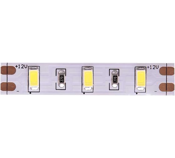 Светодиодная лента SWG 12 Вт/м SMD5630, 12В, IP20, Холодный белый, 3М SWG660-12-12-W-M