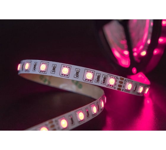 Светодиодная лента SWG 14,4 Вт/м SMD5050, 24В, IP20, RGB, 3М SWG560-24-14.4-RGB-M