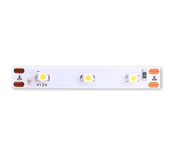 Светодиодная лента SWG 4,8 Вт/м SMD3528, 12В, IP20, Теплый, 3М SWG360-12-4.8-WW-M
