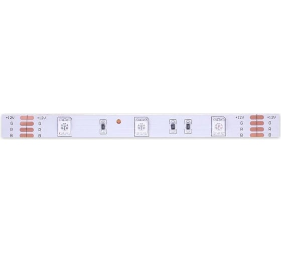 Светодиодная лента SWG 7,2 Вт/м SMD5050, 12В, IP20, RGB, 3М SWG530-12-7.2-RGB-M